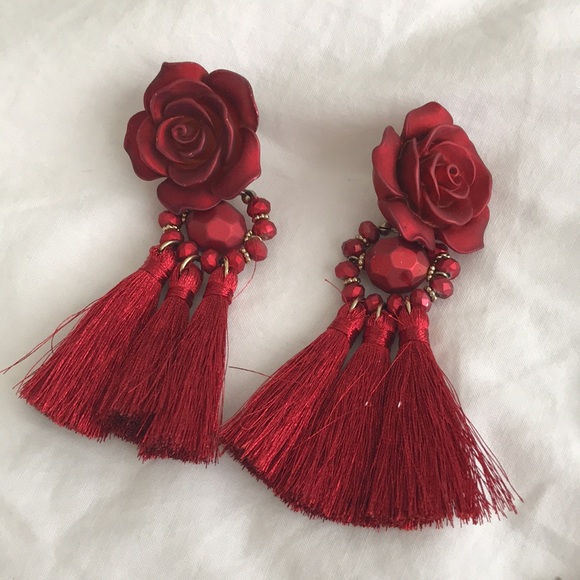 Bundle of 4 statement earrings - Picture 5 of 10